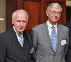 H. Stewart Dunn, Jr. (left) pictured with Taylor Reveley